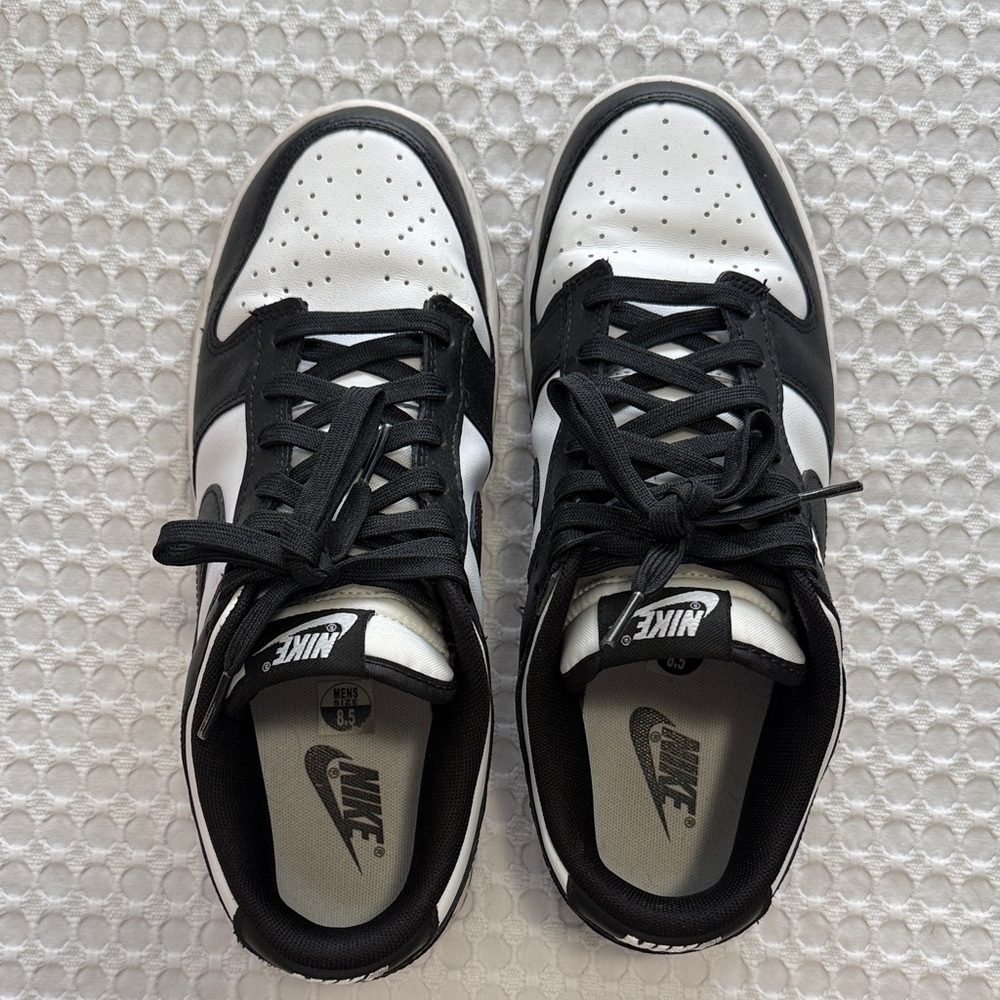 Nike Men’s Black and White Panda Dunks-Sneakers
